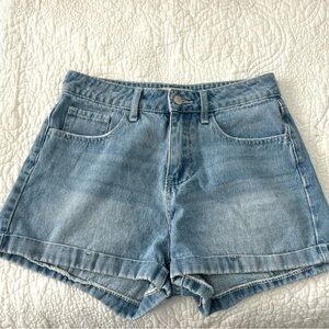Jean Mom Shorts